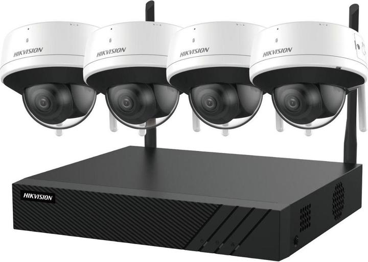 Actual product image Hikvision DS-J142I/NK844WDH 4xDome WLAN KIT