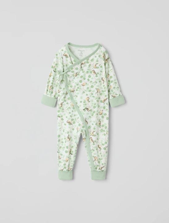 Produktbild PO.P Baby-Strampler geknöpft Vögelchen-Print (68)