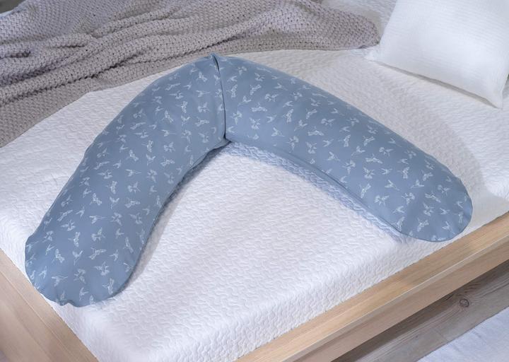 Actual product image Theraline Nursing Pillow "The Original" with Spelt Filling incl. Cover 190 cm (38 cm)