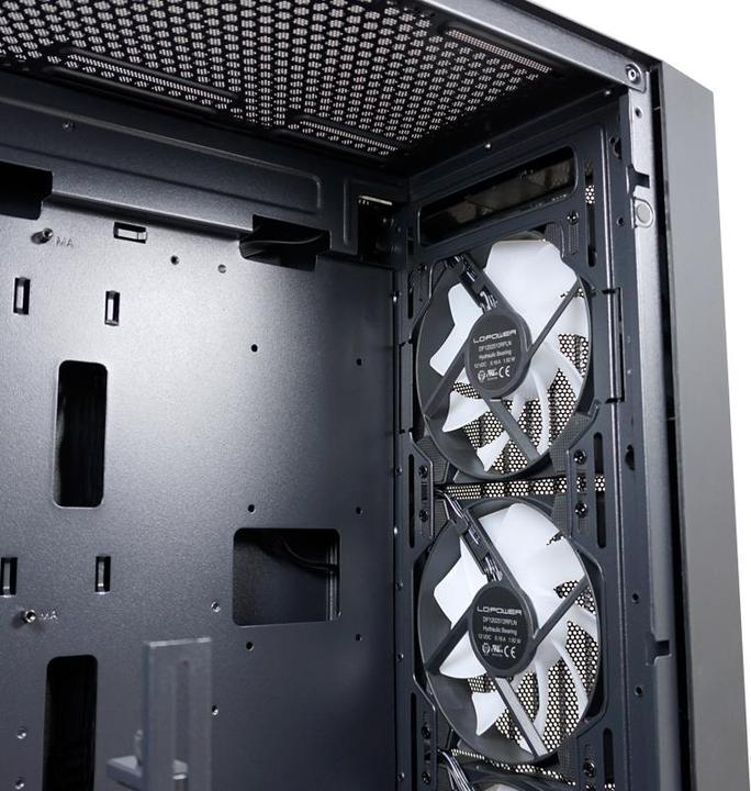 Immagine prodotto LC-Power Case Micro-ATX 810B nero USB3.2/Audio, senza alimentatore (mATX, ATX, E-ATX, Mini-ITX)