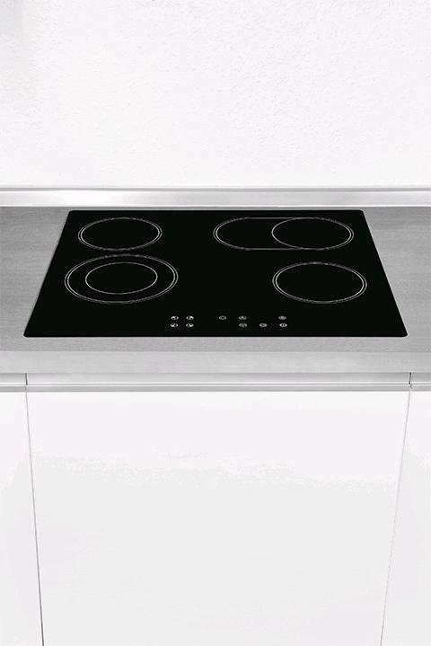 Immagine prodotto Exquisit Exqu Cooking st. EKC601-2 BZ bk (58 cm, Piano cottura in vetroceramica)