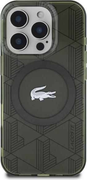 Image du produit Lacoste LCHMP16LUBSB iPhone 16 Pro 6.3" khaki hardcase IML Blend Monogram MagSafe (Apple iPhone 16 Pro)