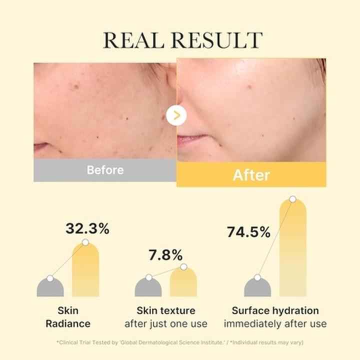 Actual product image Medicube Kojic Acid Turmeric Brightening Gold Jelly Gel Mask Overnight Face