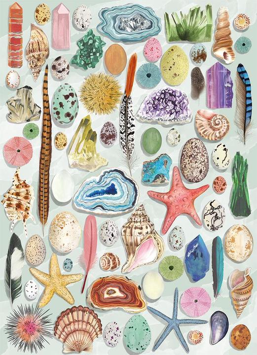 Productafbeelding Gibsons Puzzle 1000 pieces The Art File: Natural Curiosities (1000 onderdelen)