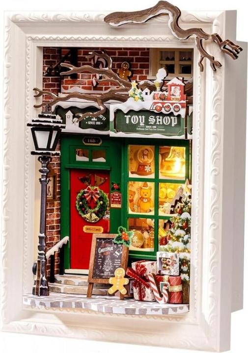 Image du produit Robotime Bausatz Santa's Toy Shop