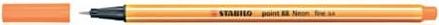 Produktbild STABILO point 88 Fineliner (Neonorange, 1 x)