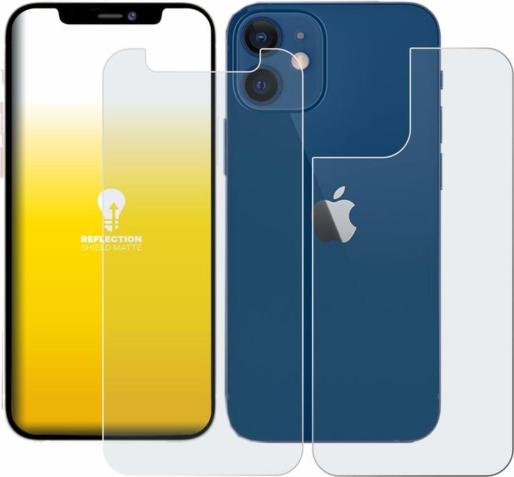 Produktbild upscreen Reflection Shield Displayschutz Matt (1 Stk., Apple iPhone 12 mini)