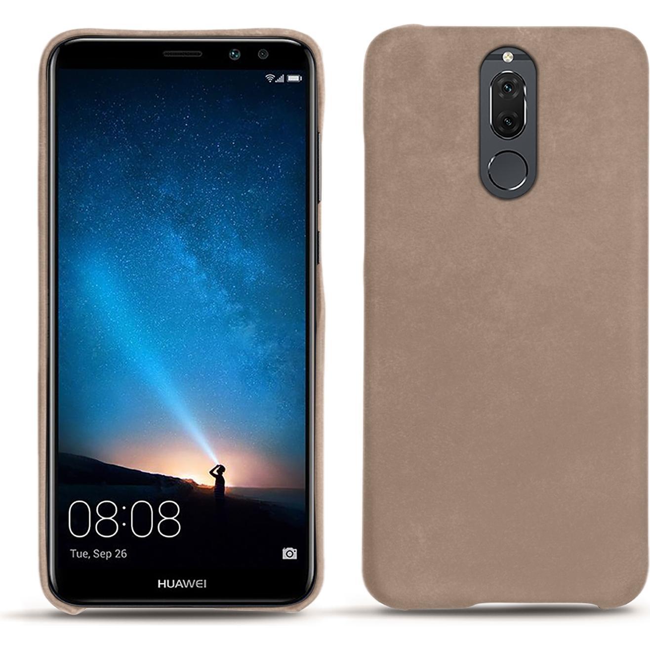 Noreve Lederschutzhülle (Huawei Mate 10 Lite), Smartphone Hülle, Beige