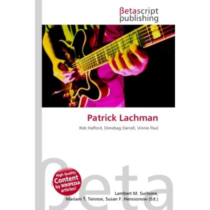 Patrick Lachman, Fachbücher