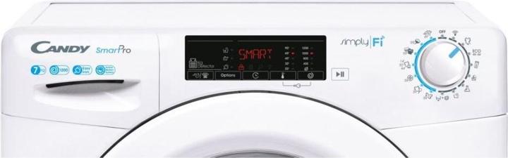 Actual product image Candy CS4 1172DE/1-S Washing Machine Freestanding Front Loader D (7 kg, Left)