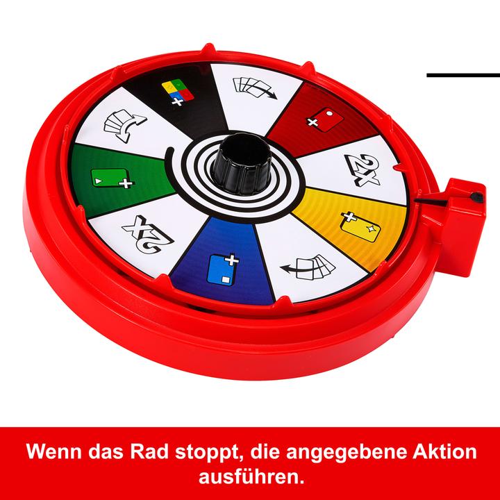 Actual product image Mattel Games UNO Spin (Multilingual, 2 - 10 Players)