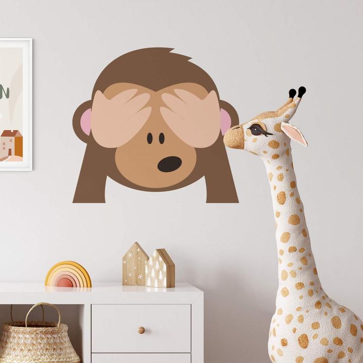 Produktbild Emojione Emoji See No Evil Monkey (40 x 43 cm)