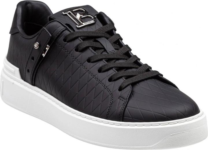 Produktbild Balmain b-court sneakers in black leather (41)