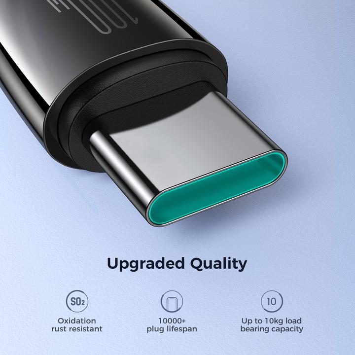 Immagine prodotto Joyroom Cavo Pioneer da 100W USB a USB C SA31-AC6 / 100W / 1,2m (nero) (1.20 m, 100 W)
