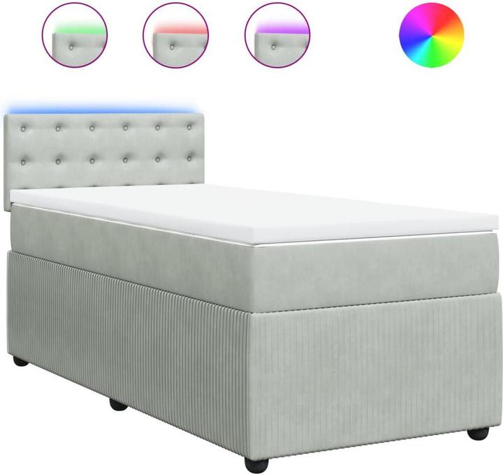 Produktbild vidaXL Boxspringbett (90 x 190 cm)