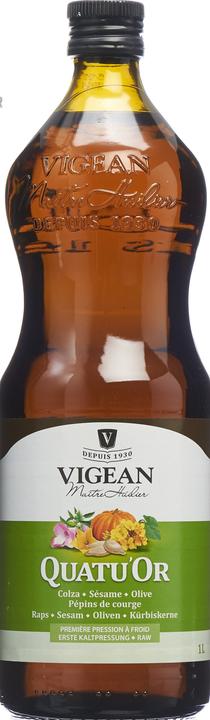 Huilerie Vigean Huile Quatuor (1000 ml)