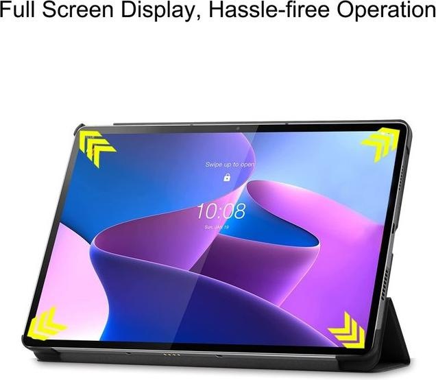 Actual product image MU Classic Triple foldable leather cover (Tab P12 Pro)