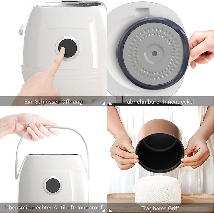 Actual product image Feekaa Mini rice cooker