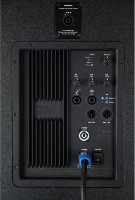 Actual product image DAP-Audio Frigga Black (Active)