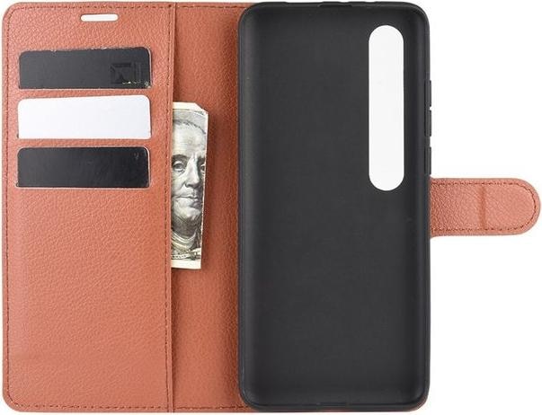 Actual product image MU Classic Litchi Leather Bookcover Series (Xiaomi Mi 10i, Mi 10 Pro)