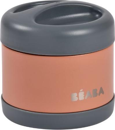 Produktbild Beaba Inox Portion Iso 500ml grau/terrakotta