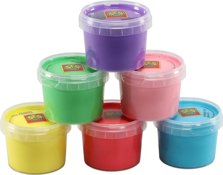 Produktbild Ses Handbemalte Farbe, 6 Farben (Multicolor, 720 ml)
