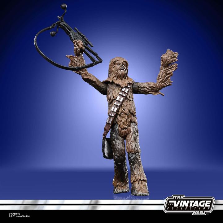 Immagine prodotto Hasbro Veicolo della collezione vintage di Star Wars Episodio VI con action figure AT-ST e Chewbacca
