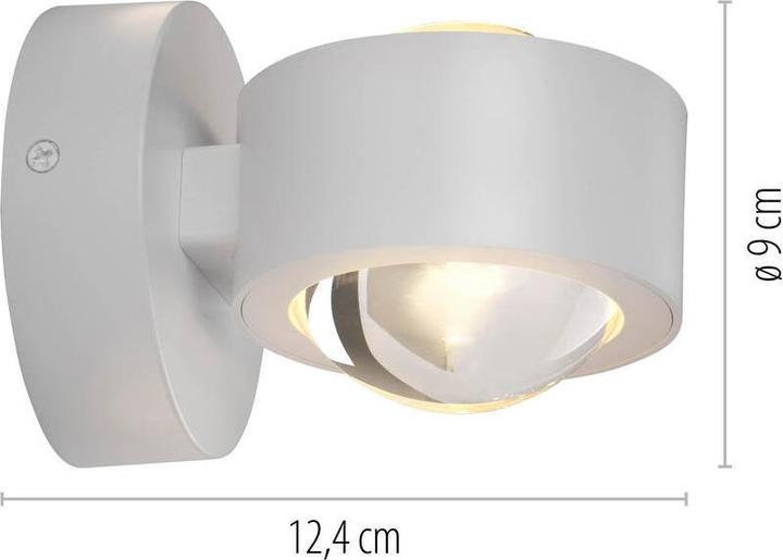 Produktbild Just Light LED Wandlampe SCHÖNER WOHNEN-Kollektion CHIA Wandlampe Up & Down Lichteffekt (440 lm)
