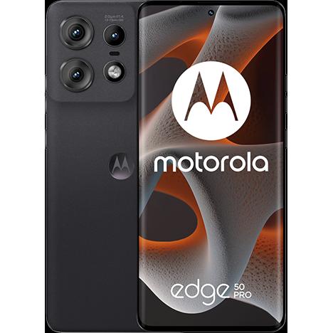 Motorola Edge 50 Pro (512 GB, Black Beauty, 6.65", SIM + eSIM, 50 Mpx, 5G), Smartphone, Schwarz