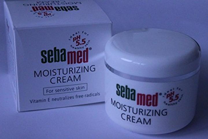 Actual product image Sebamed Sensitive Skin Moisturizing (75 ml, Day cream)