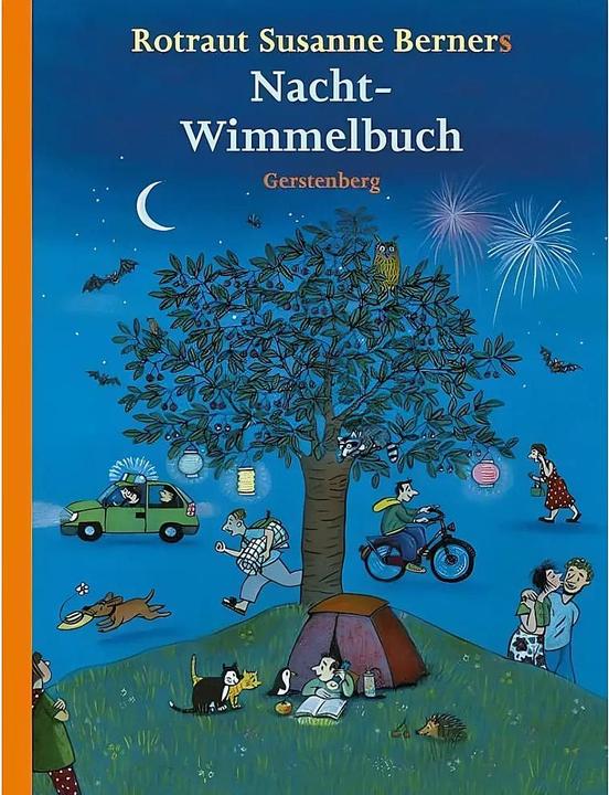 Nacht-Wimmelbuch (German, Red Lady Susanne Berner, 2015)