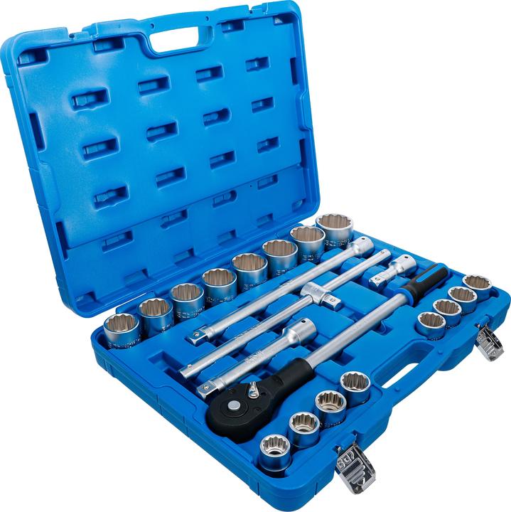 Actual product image BGS Socket Set 20 mm (3/4") Inch Sizes 21 pcs.