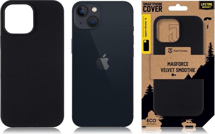Actual product image Tactical MagForce Velvet Smoothie Cover for Apple iPhone 13 Asphalt (Apple iPhone 13)