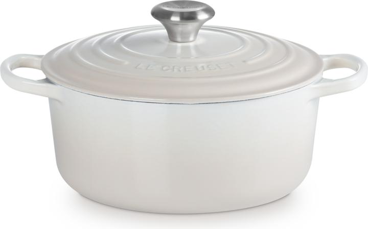Le Creuset Bräter Signature Ø 24cm, rund (Bräter + Schmortopf, Gusseisen, 24 x 16.60 cm)