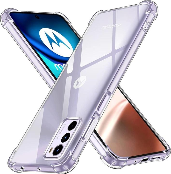 Produktbild Screenguard Motorola Moto G42 Hülle Crystal Soft Airbag Bumper (Motorola Moto G42)