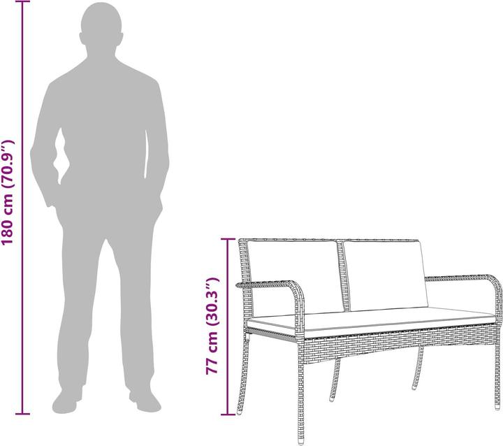 Produktbild vidaXL Gartenset