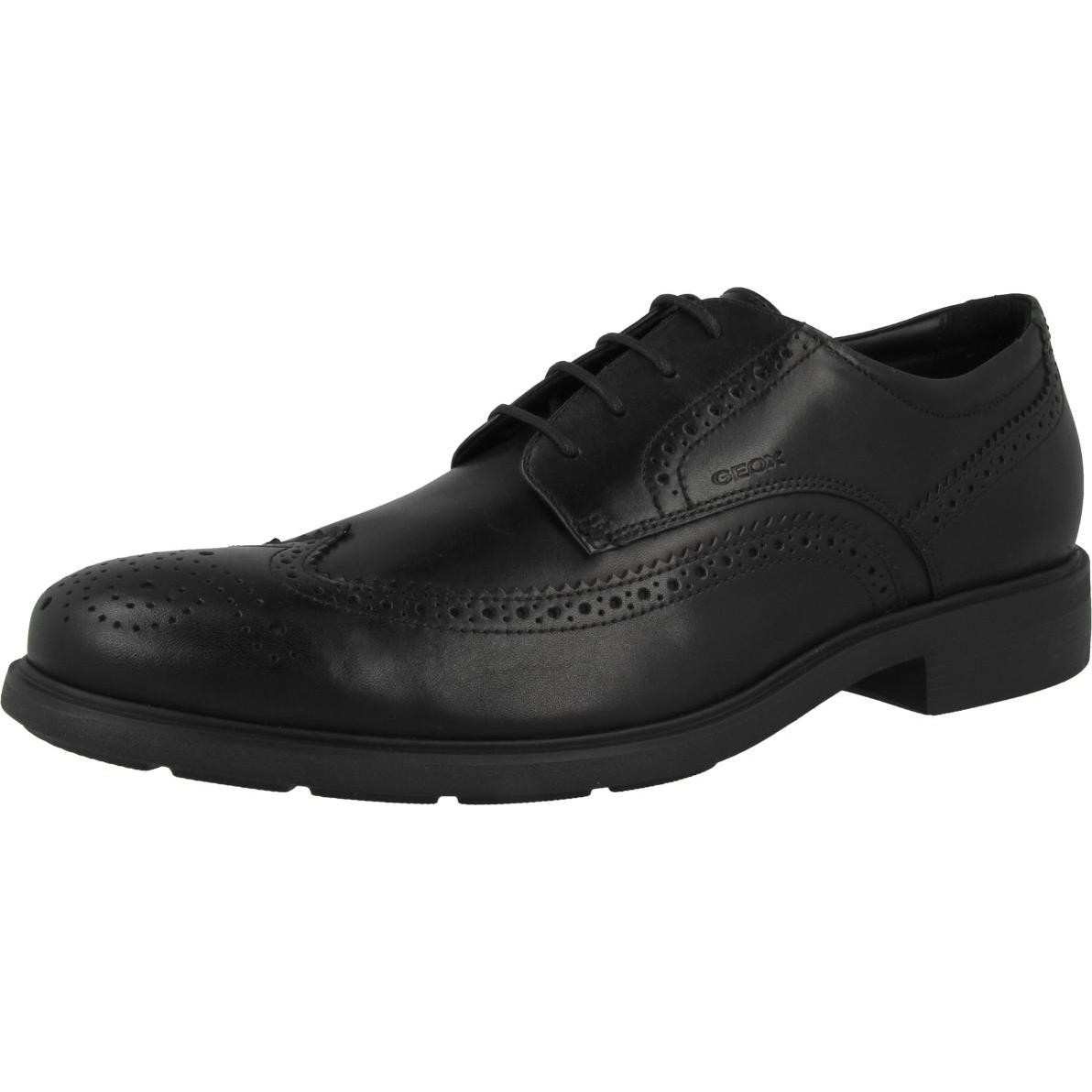 Geox, Herren, Halbschuhe, Halbschuhe, Schwarz, (46)