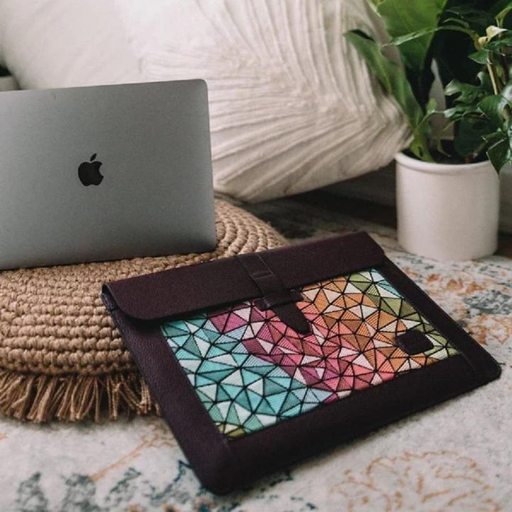 Image du produit Only-Bags.Store Housse en cuir, sacoche pour ordinateur portable MacBook - 15 (15")