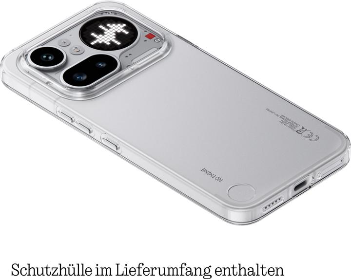 Produktbild Nothing Phone (4a) Pro (128 GB, Silver, 6.83", Dual SIM, 5G)