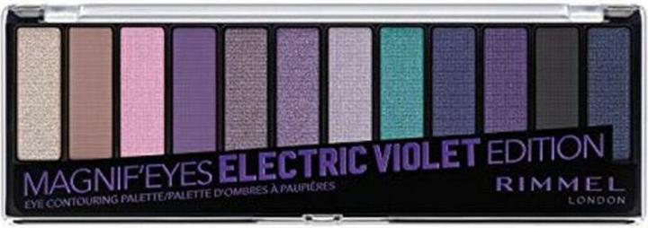 Image du produit Rimmel London MAGNIF'EYES palette #008-electric violet (008 Édition Electric Violet)