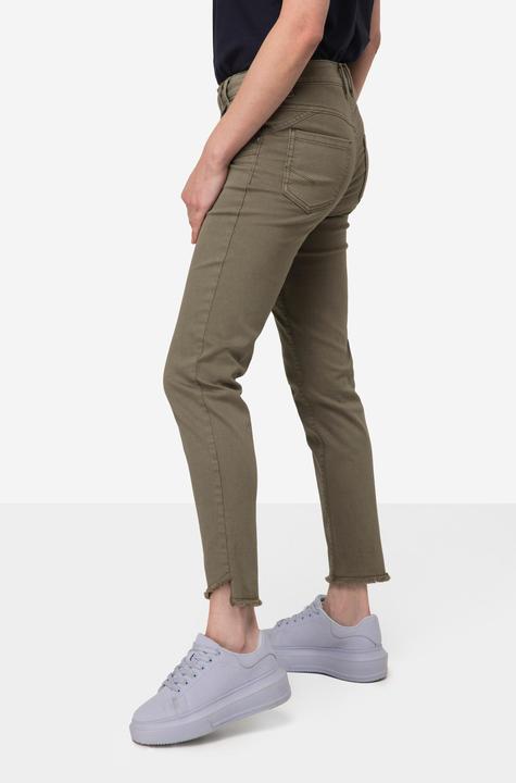 Actual product image Laurasøn Khaki Fringed Hem Jeans (40)