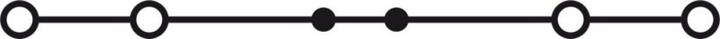 Image du produit Wago Borne de passage 3.5 mm Ressort de traction Noir 2000-1405 100 pcs (2000-1405)