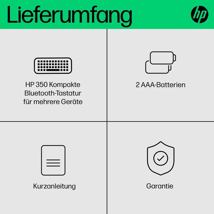 Actual product image HP 350 (DE, Wireless)