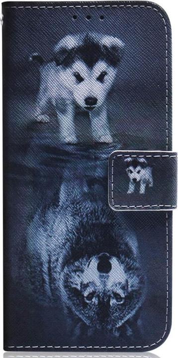Actual product image Cover-Discount Google Pixel 7a - Wolf leather case (Google Pixel 7a)