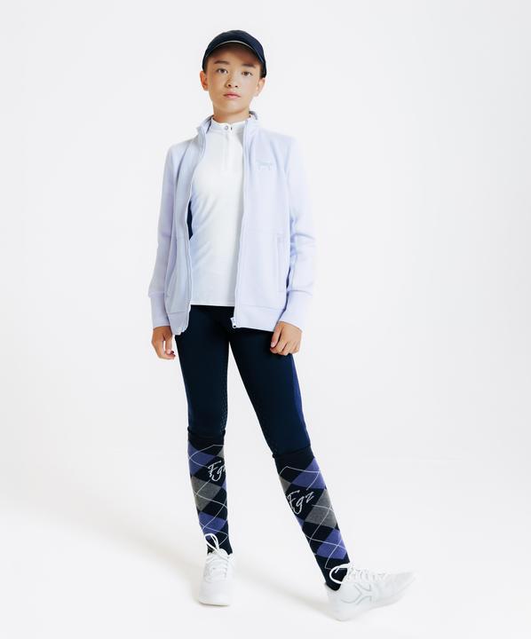 Produktbild Fouganza Reit-Sweatjacke 500 Kinder lila (122)