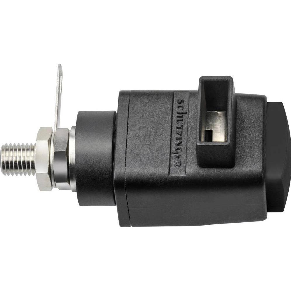 Schutzinger Schützinger SDK 5230 / SW Sicherheits-Schnelldruckklemme Schwarz 16 A 1 St., Elektronikkabel + Stecker, Schw...