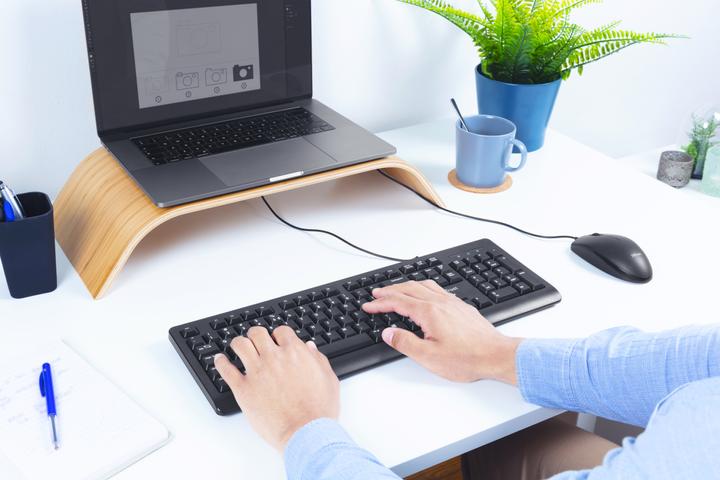 Actual product image Trust Primo Keyboard USB QWERTY German Black (DE, Cable)
