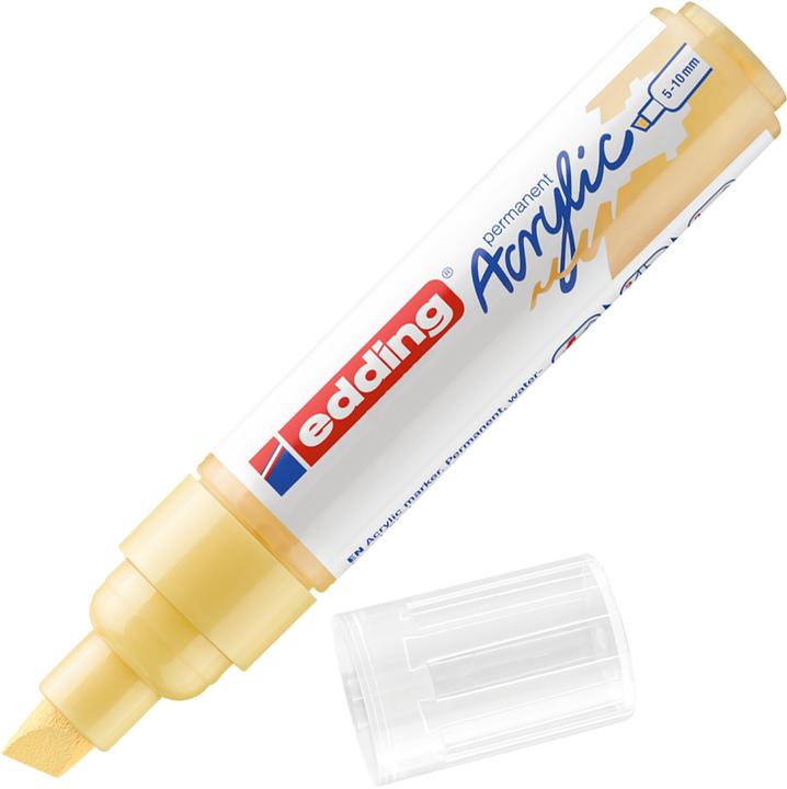 Actual product image Edding Acrylic marker 5000 Wide (Pastel yellow, 10 mm, 1 x)