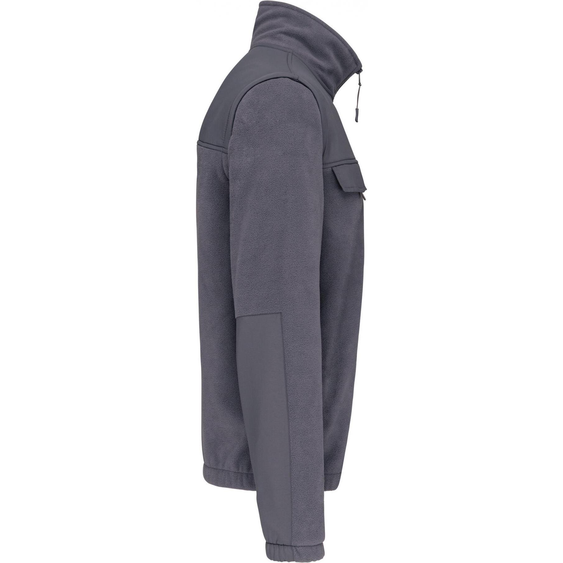 Thumbnail - Kariban, Arbeitsjacke, Fleece mit Reissverschluss abnehmbare Ärmel (S)