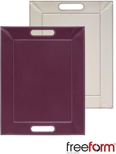 Produktbild Freeform Tablett lila/creme